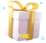 Receba seus bônus de boas-vindas no 2vpg